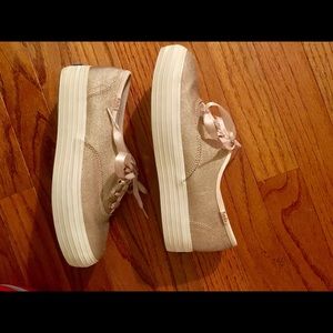 keds triple matte brushed metallic